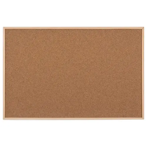 Tableau li&egrave;ge avec cadre bois &ndash; 60 x 90 cm &ndash; Bi-Office 