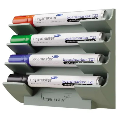 Porte-marqueurs magnétique vert pour tableau blanc - LEGAMASTER