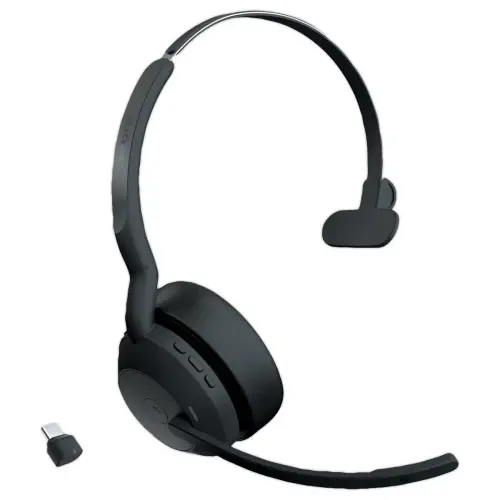 Casque sans fil Evolve2 55 Mono MS USB-C JABRA