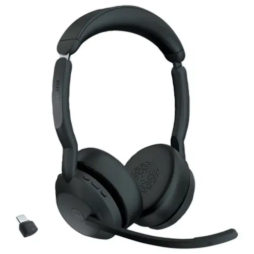 Casque sans fil Evolve2 55 Stéréo MS USB-C JABRA
