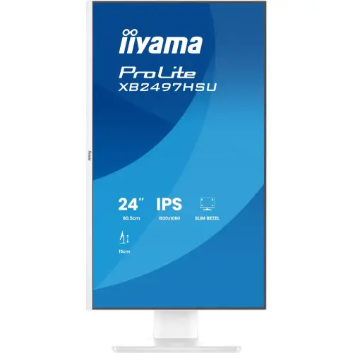 Moniteur Prolite 24" blanc IIYAMA
