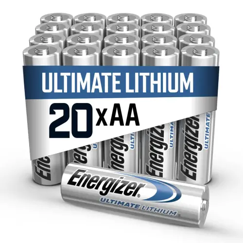 20 piles lithium ENERGIZER Ultimate L91 (AA)