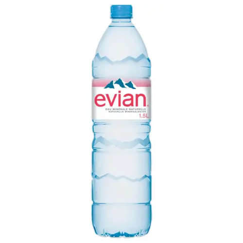 6 Bouteilles d'eau EVIAN - 1,5 litre