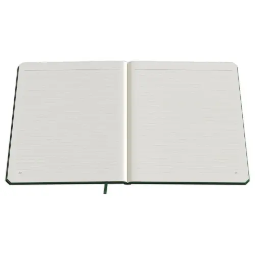 Carnet de Kempen large lign&eacute; Ashblack - Noir 