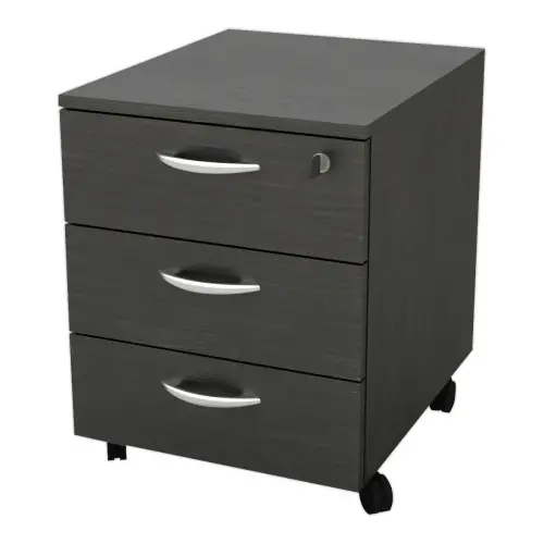 Caisson mobile 3 tiroirs plats
