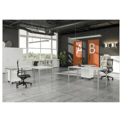 bureau CAPRI pieds arche 140 