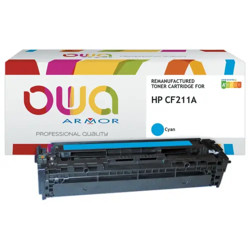 Toner K16209OW compatible HP CF211A OWA - Cyan 