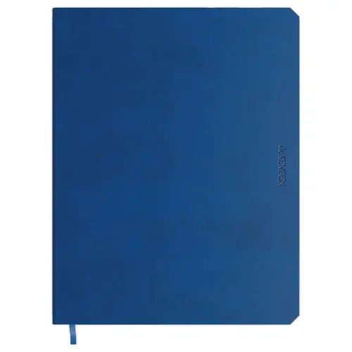 Carnet de Kempen large ligné Blue Note- Bleu