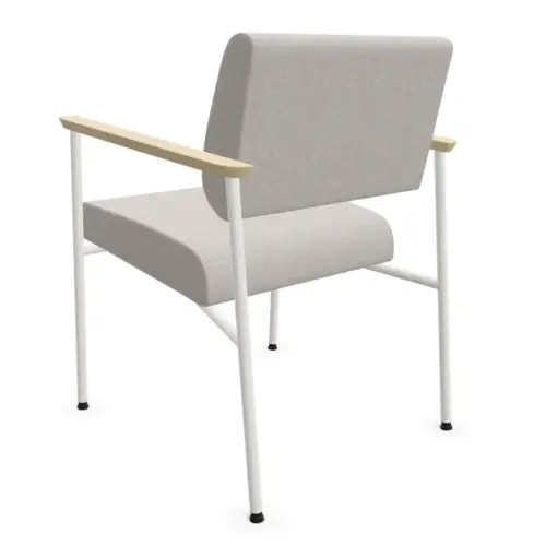 Fauteuil accueil beige 