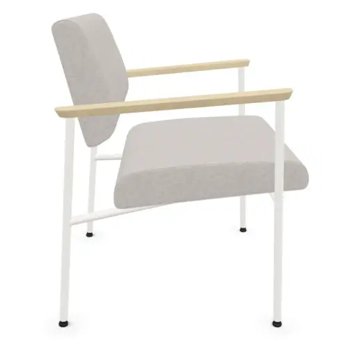 Fauteuil accueil beige 