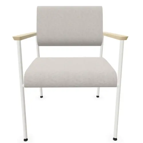 Fauteuil accueil beige 