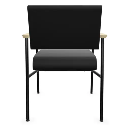 Fauteuil accueil noir