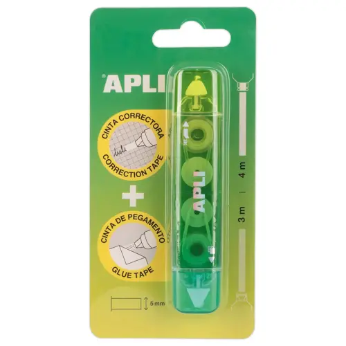 Blister correcteur & adh&eacute;sif 2 en 1 