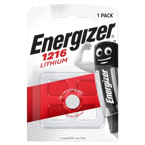 Pile Lithium CR1216 miniature Energizer 