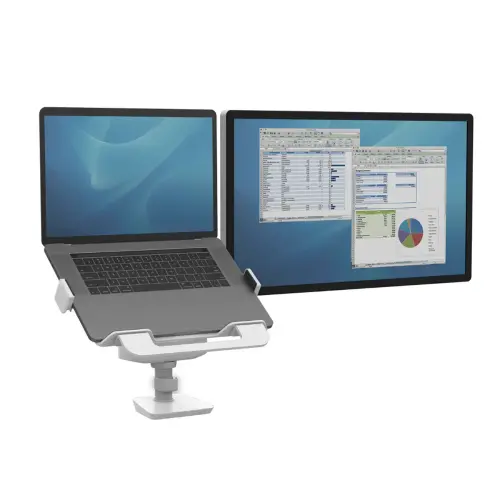 Support PC portable pour bras Tallo - blanc