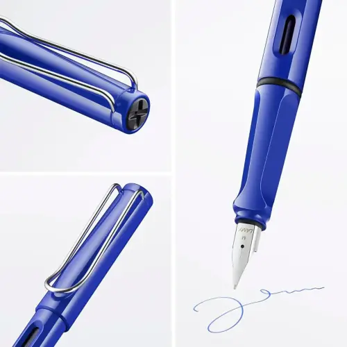 Stylo plume Safary - Bleu brillant - Lamy 