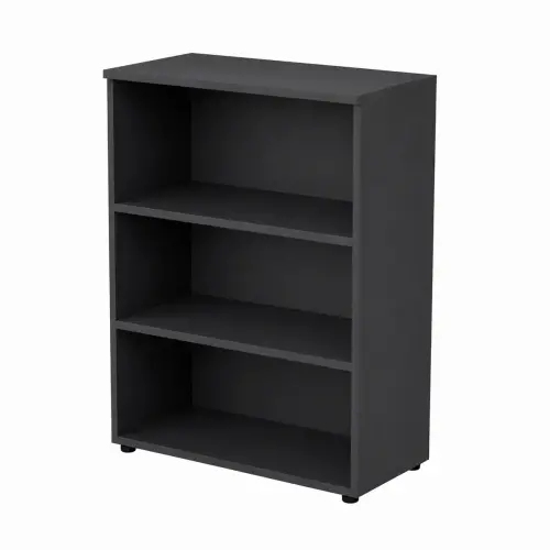 Bibliothèque moyenne MILAN - 90 x 46 x 123 cm - Chêne