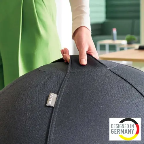 Ballon lesté assise ergonomique - Diamètre 75 cm - Gris - Leitz