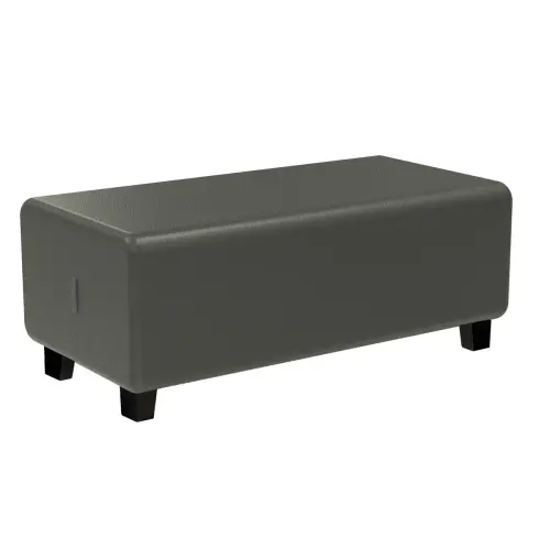 Banquette 2 places - Gris - Alba 