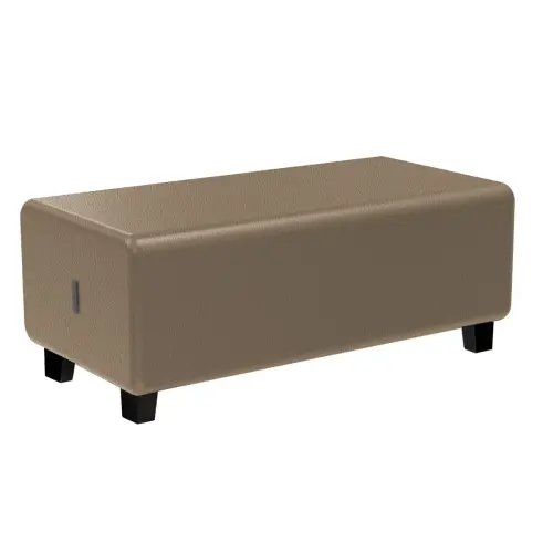 Banquette 2 places - Taupe - Alba 