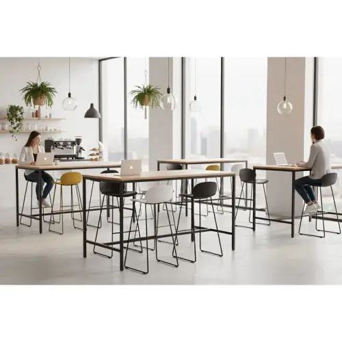 2 Tabourets TULIPE - Beige