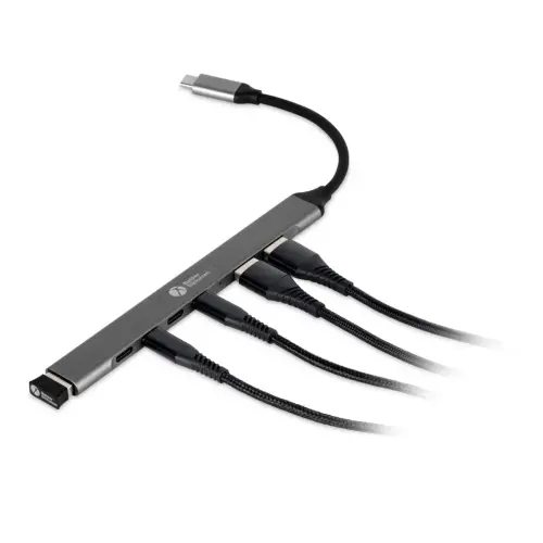 Hub 7-en-1 - USB-C + USB-A - Bakker Elkhuizen 