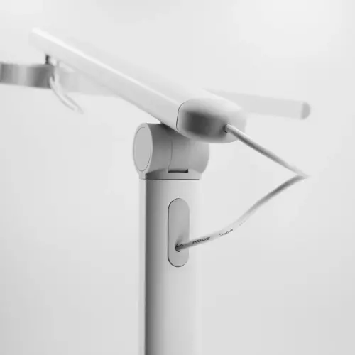 Lampe sur base Strata Sensor - Blanc - Unilux