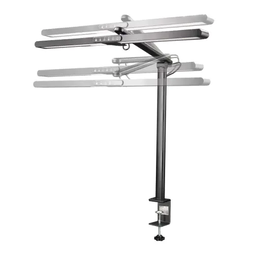 Lampe sur pince Strata Sensor - Noir - Unilux