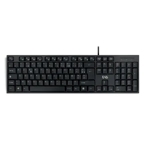 Pack clavier + souris filaires - Noir - T'nB 