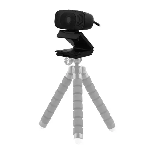 Webcam - 4K - Micro int&eacute;gr&eacute; - Noir - T'nb 