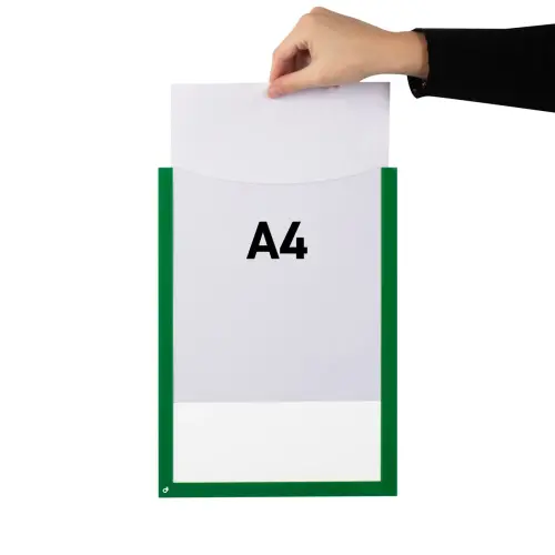 2 Cadres magn&eacute;tiques - A4 - Vert- Djois 