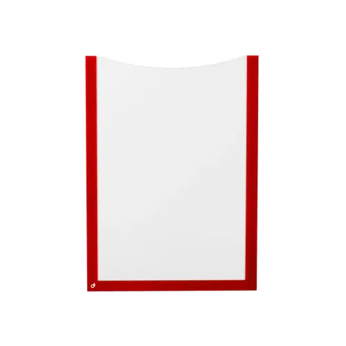 2 Cadres magnétiques - A4 - Rouge - Djois
