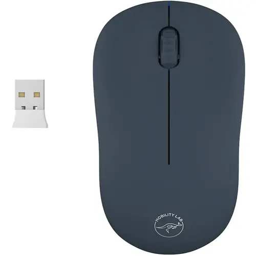 Souris sans fil - Ambidextre - Gris Foncé - Mobility Lab