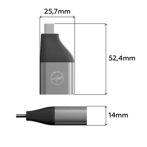 Adaptateur USB-C vers Ethernet - Mobility Lab