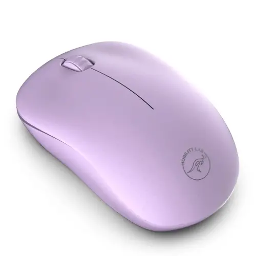 Souris sans fil - Ambidextre - Lilas - Mobility Lab