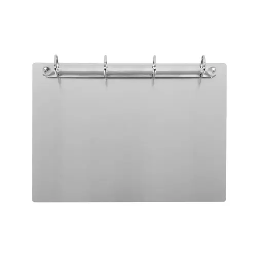 Classeur d&rsquo;affichage - 4 anneaux - Aluminium - Djois 