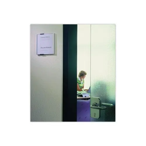 Plaque de porte personnalisable Infosign - A4 - DURABLE 