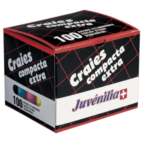 100 Craies – Couleurs assorties – JUVENILIA