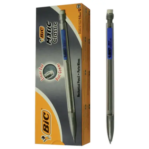 12 Portemines jetables Matic HB - Mines 0,5 mm - BIC