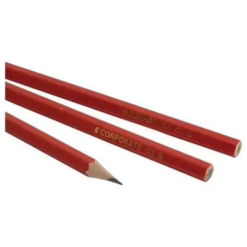 12 crayons &agrave; papier &agrave; t&ecirc;te coup&eacute;e - &eacute;conomiques - B 