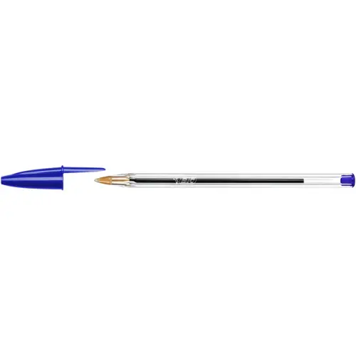 Stylo bille Cristal - Écriture moyenne - Bleu - BIC
