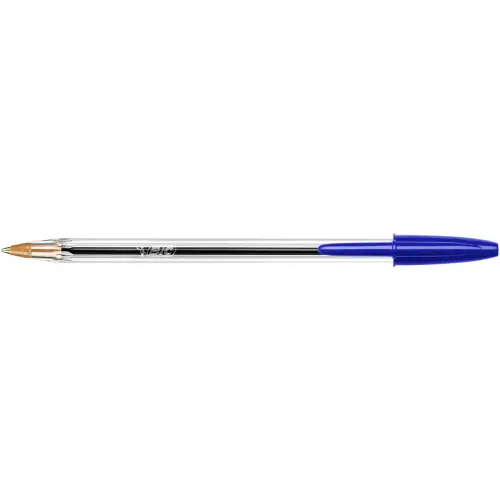 Stylo bille Cristal - Écriture moyenne - Bleu - BIC