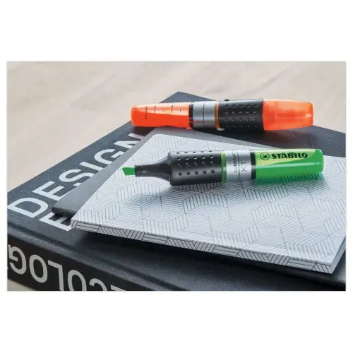 Surligneur LUMINATOR - Encre liquide - Pointe biseautée - Vert - STABILO