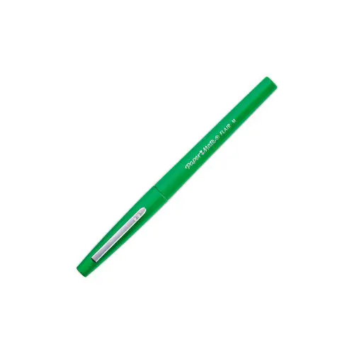 Feutre à pointe nylon Flair - Écriture moyenne - Vert - PAPERMATE