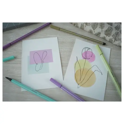 20 Feutres de coloriage Pen 68 - Pointe moyenne - Etui ColorParade - STABILO + 1 pochette de 3 feutres Boss mini offerte 