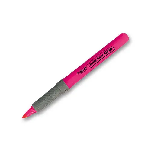 Surligneur à grip Brite Liner - Rose - BIC