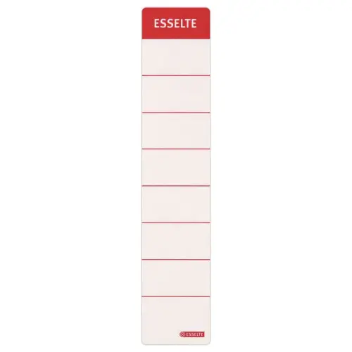 10 Etiquettes autocollantes pour classeur à levier dos 3,7 cm