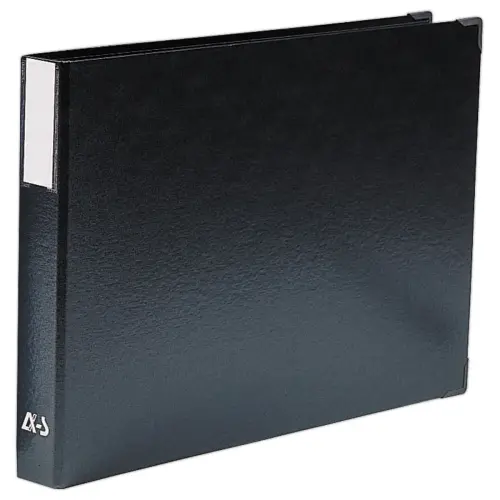 Classeur &agrave; anneaux A3  - Noir - AIRANEX 