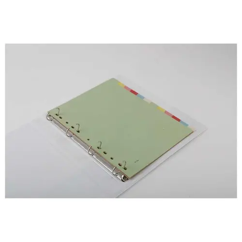 Jeu d'intercalaires carte 2/10E format A4 - 12 touches