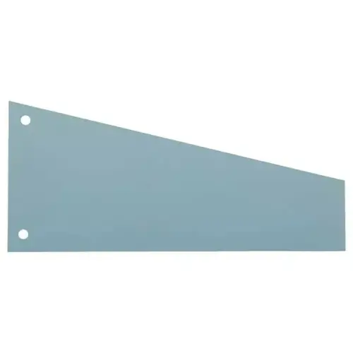 100 intercalaires carte format Trap&egrave;ze - Economique - Bleu - SOCARPA 